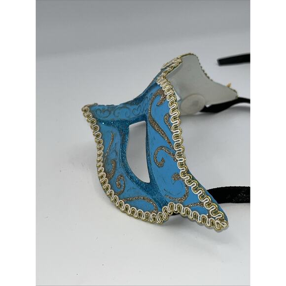 Womens Masquerade Ball Mask Cosplay Mardi Gras Prom Dance Birthday bachelorette - Picture 4 of 4